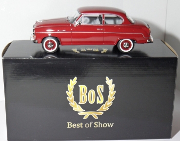 BoS Models Borgward Isabella TS Limousine 1955 DieCast Model limited Edition in original box (9273)
